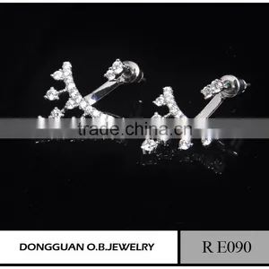 New 2016 Latest Earring Designs Earring Jackets for Woman thumbnail-6