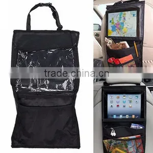 New Design Car Back Seat Storage Bag / Car Seat Hanging Bag / Tablet Touch Screen Bag thumbnail-1