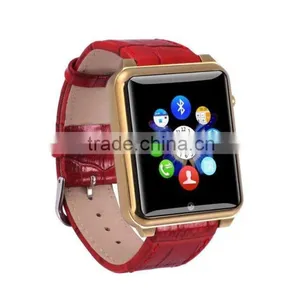 Fashion J68 Smart Watch, Luxury Wristwatch With PU Leather Watch Band thumbnail-2