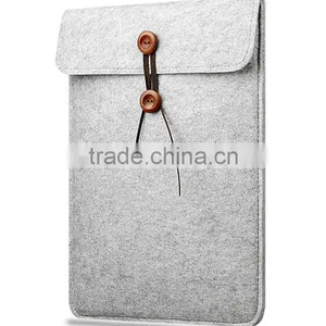 Wool Felt Sleeve Bag for Macbook, Laptop Envelope Handbag Carrying Bag Case thumbnail-4