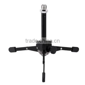 Mini Foldable Desktop Tabletop Tripod Microphone Mic Stand Holder thumbnail-2