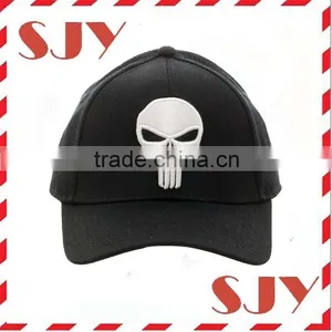 Custom 100% Cotton 6 Panel Baseball Caps Hats With 3D Embroidery Logo thumbnail-5