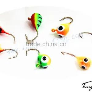 Tungsten Ice Jig Drop Ice Jig With an Eyelet thumbnail-3