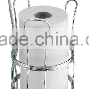 Homestar Romantic Heart Toilet Tissue Paper Roll Holder w/ Bath Caddy Stand and Steel Pipe Toilet Tissue Paper Holder thumbnail-1