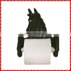 Lifelike Resin Horse Animal Free Standing Toilet Paper Holder thumbnail-1