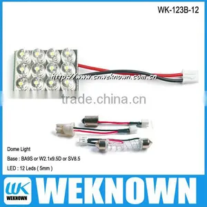 BA9S Car Led Light Car Dome Light Series 12v Led Ceiling Dome Light Roof Lights thumbnail-1
