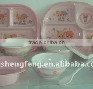Melamine Tableware Set for Kids/children Melamine Set thumbnail-3
