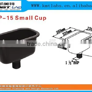 Small Size School Physics Lab Chemical Resistant Sink With PP Drain Bottle Trap thumbnail-1