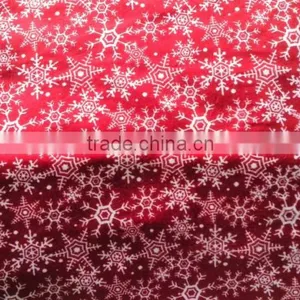 Two Side Brush Printed Cotton Flannel Fabric thumbnail-2