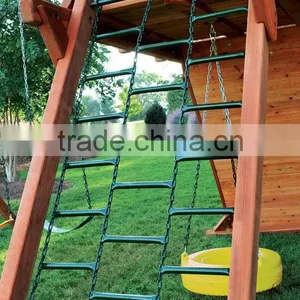 Plastisol-Coated Chain Ladder--Outdoor Playground Set Accessories For Kids thumbnail-1