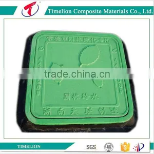 Hot Sale High Quality Fashion EN124 Dia700mm BMC Plastic Big Flower Pots Manhole Covers thumbnail-1