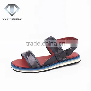 New Designs Flat Comfortable Hot Sell Men Sandals Photo for 2016 thumbnail-1
