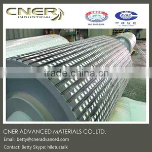 High Density Aluminium Oxide Ceramic Cylinder Liner, Ceramic Lagging on Pulley thumbnail-1
