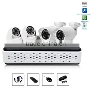 Hot Ahd Promotion Video Camera Ahd Camera Kit Used Day Night Cctv Camera 4ch HD 720p Complete Cctv System thumbnail-1