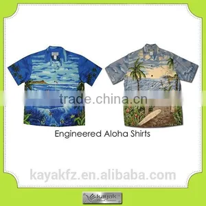 Wholesale Men Cotton Hawaiian Aloha Shirt thumbnail-6