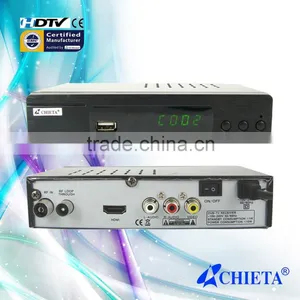 Metal Housing Full HD 1080P 220mm DVB-T2 Terrestrial TV Receiver With Digital LED Display thumbnail-2