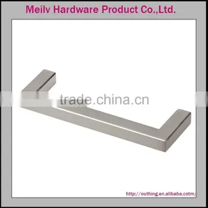 Furniture Fitting Cabinet Drawer 128mm 160mm Stainless Steel Square Bathroom Handles thumbnail-2