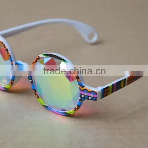 Fashion Kaleidoscope Glasses With Glass Lens thumbnail-3