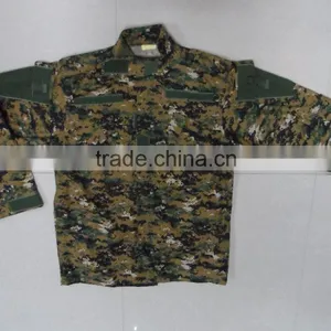 OEM Cotton Polyester Ripstop Jordan Army Green Digital Camouflage Tactical ACU Military Uniform thumbnail-1