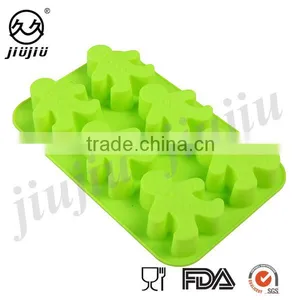 Christams Snowman Shape Silicone Ice Cube Tray/baking Mold thumbnail-3