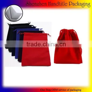 Velvet Pouch Bag Velvet Cosmetic Bag Custom Velvet Drawstring Pouch Bag thumbnail-2