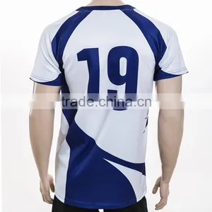 no Minumum Digital Printing Polyester Dry Fit Tight Fit National Rugby Jersey thumbnail-3