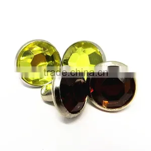 Ladys Handbags Metal Crystal Rivets thumbnail-4