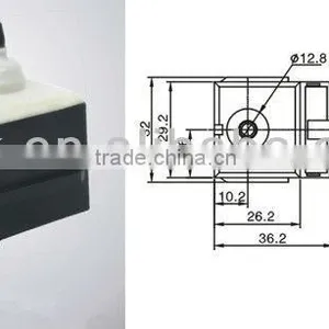 Electric Power Tools Parts Switch for Dewalt 125,angle Grinder Switch thumbnail-1