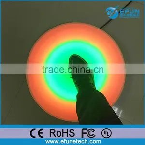 Portable Round Touch Sensitive Interactive Colorful Led Lighted Kids Play Dance Floor thumbnail-1