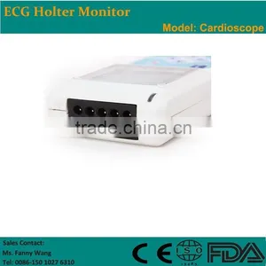 CE Approved 3 Channel 24-hour LCD ECG Holter Recorder System With Free Software-Cardioscope thumbnail-5