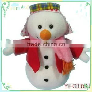 Musical Plush Christmas Snowman for Wholesale thumbnail-1