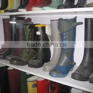 2016 Ladies Fashion Waterproof Cowboy Rubber Boot thumbnail-1