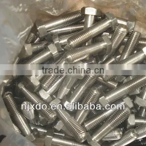 Alloy20 Bolt 2.4610 Hastelloy Bolt and Screw Alloy c4 Hastelloy C4 thumbnail-1