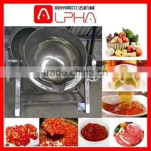 500Liter Steam Heating Tilting Jacketed Kettle /candy Cooking Pot/ Jacketed Cooking Pot thumbnail-5