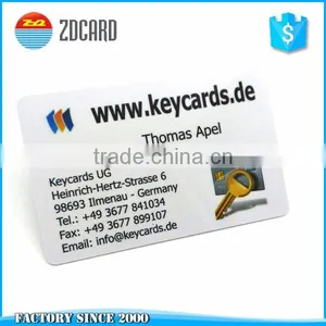 Custom Logo Pvc Contactless 13.56MHZ Smart School id Card thumbnail-2