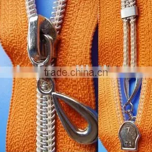 No.7 Close End Silver Teeth Nylon Zipper thumbnail-1