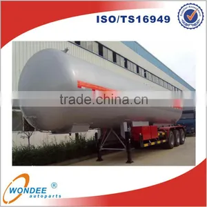 China Supplier 3 Axles LPG Liquefied Petroleum Gas Tanker Trailer thumbnail-1
