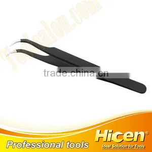 High Quality Stainless Steel Anti-Static Curved Tweezers thumbnail-1
