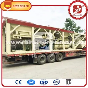ZWB Mobile Full Automatic Modular Full-Weighing Lime Cement Stabilized Soil Batching Mixing Plant thumbnail-1