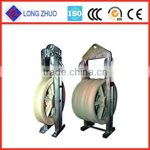 Cable Protection Pulley Block and Tackle,Staight Line Type Cable Pulley,Cable Pulley Block And Track thumbnail-1