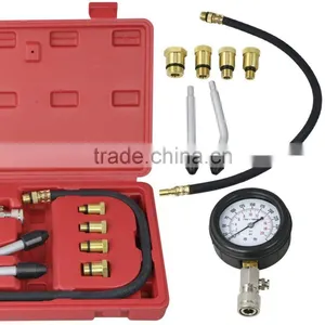 Petrol Engine Compression Tester Kit Set For Automotives and Motorcycles thumbnail-4