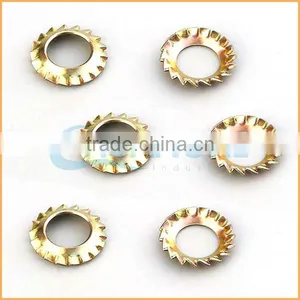 China Professional Manufacturing Zinc Plated Washer Square Serrated Lock Washer thumbnail-3
