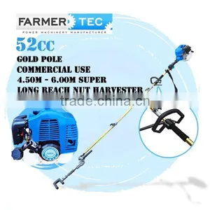 2 Stroke Gasoline Harvester 52cc Olive Harvester Shaker Sweep Hedge Trimmer thumbnail-1