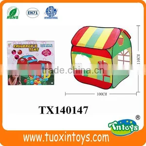 Play Beach Tent With Balls Outdoor Folding Canvas for Kids thumbnail-4