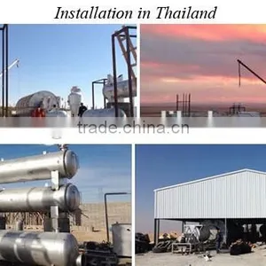 Batch Tyre Pyrolysis Plant Refine Waste Tyre To Oil Anti-explosion thumbnail-2