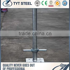 Easy Handle Screw Jack With Swivel Base Plate Tianjin Factory thumbnail-2