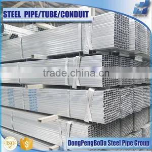 200*250mm ASTM A500 GR.A Hot Dip Galvanized Square Steel Pipe thumbnail-1