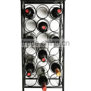 18 High Quality Floor Standing Wine Bottle Display Rack thumbnail-1