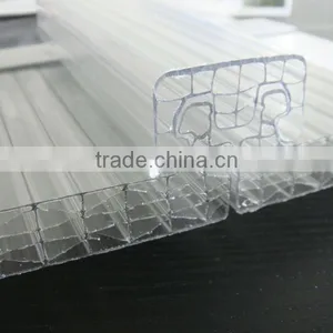 Plastic Sheet,Polycarbonate U-Shaped Sheet As Roof Material,Transparent Roofing Sheet thumbnail-1