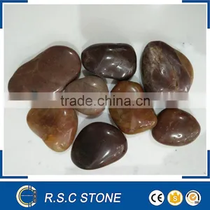 Natural Polished Red Pebble,decorated Pebble thumbnail-1